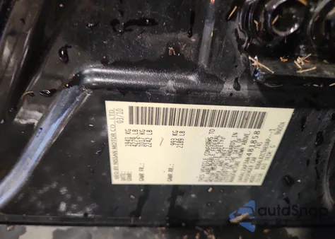 2010 Nissan Altima Base z USA, uszkodzony, nr VIN 1N4AL2AP3AN481858